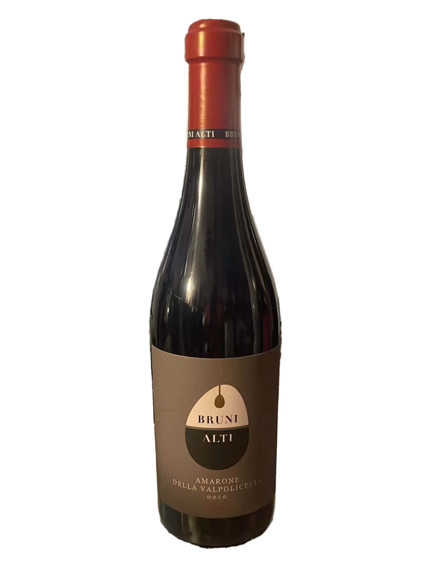 Bottiglia di Amarone della Valpolicella Bruni Alti