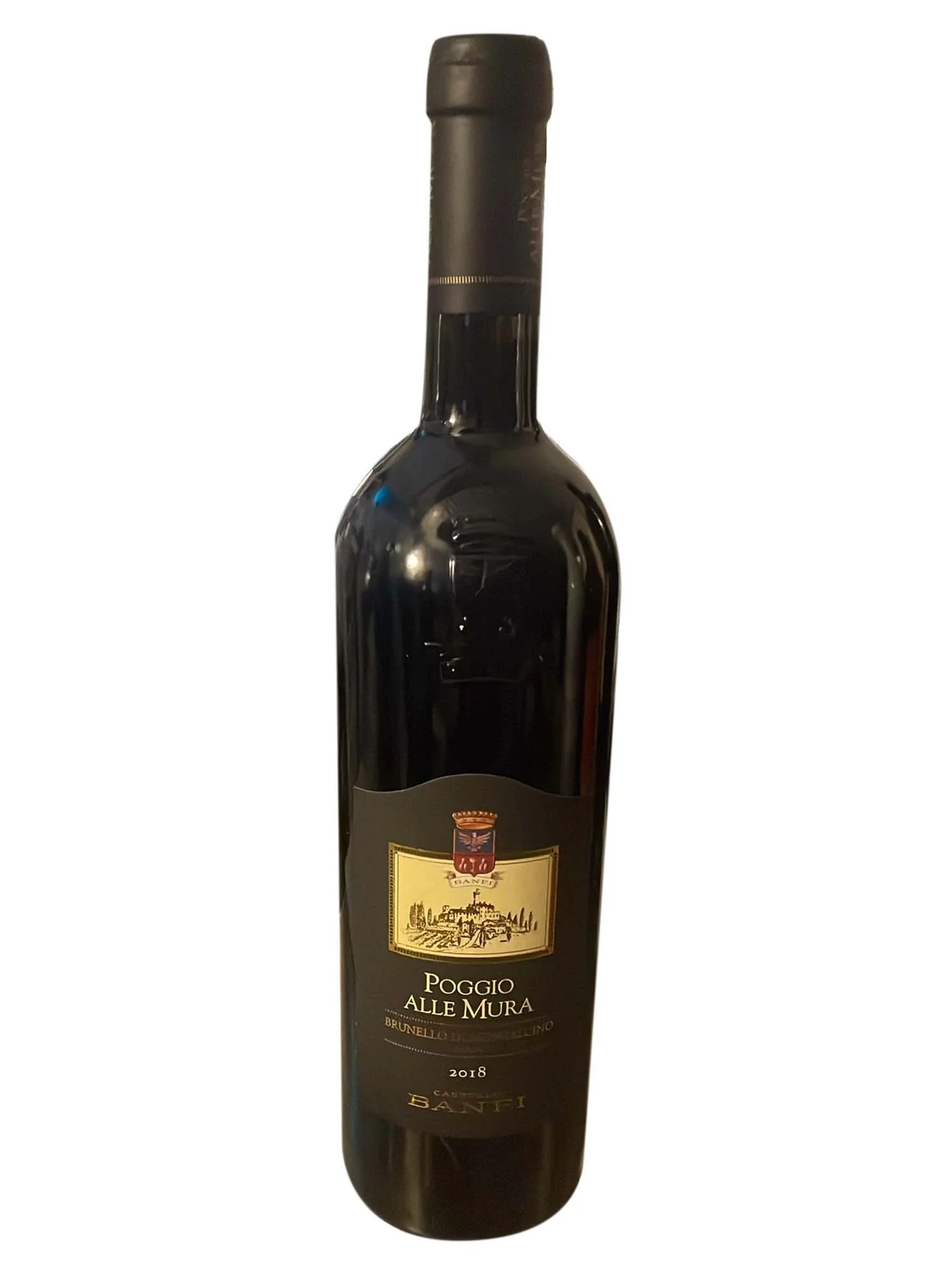 Bottiglia di Brunello di Montalcino Poggio alle Mura Banfi