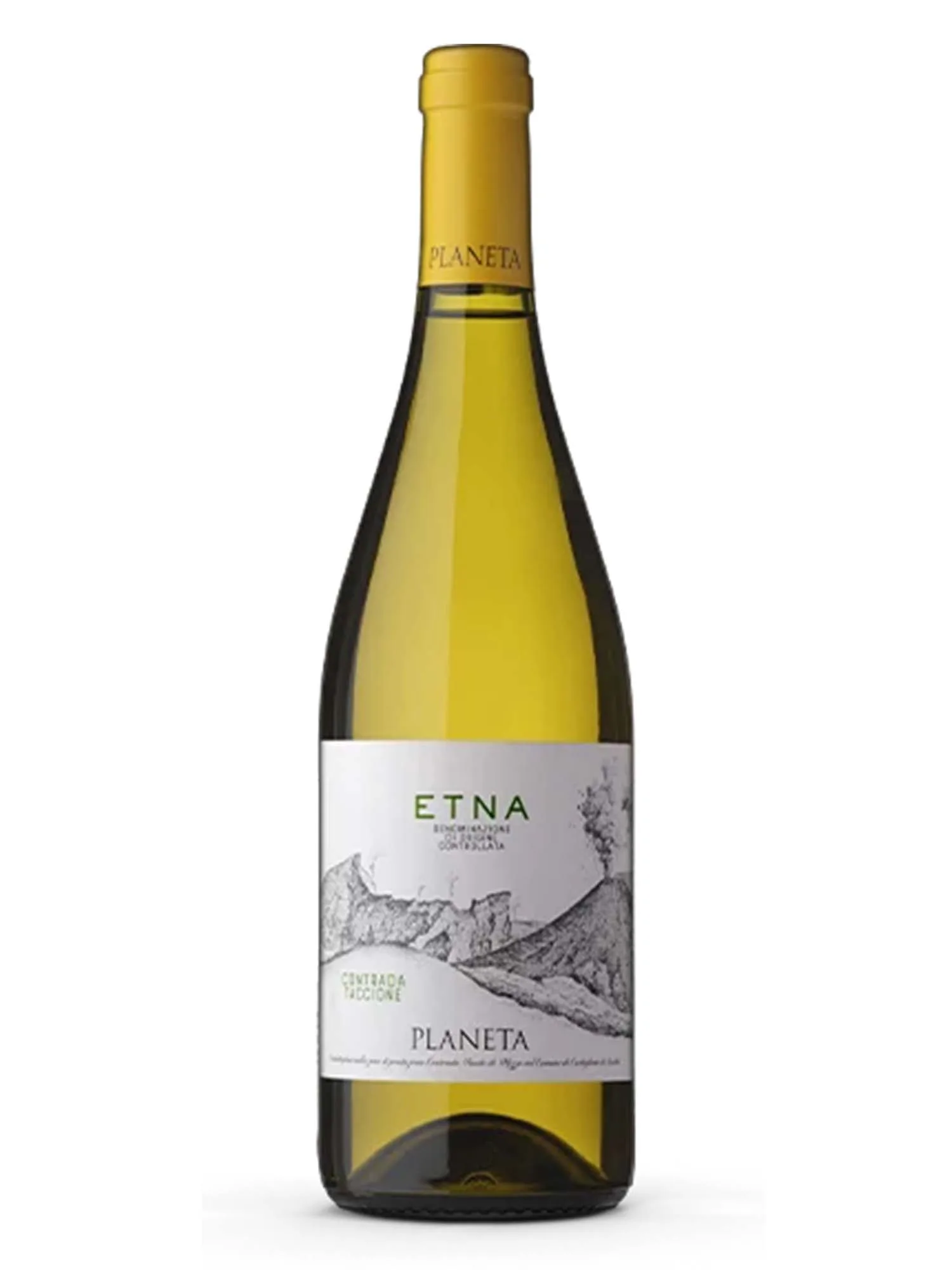 Bottiglia di Etna Bianco Planeta