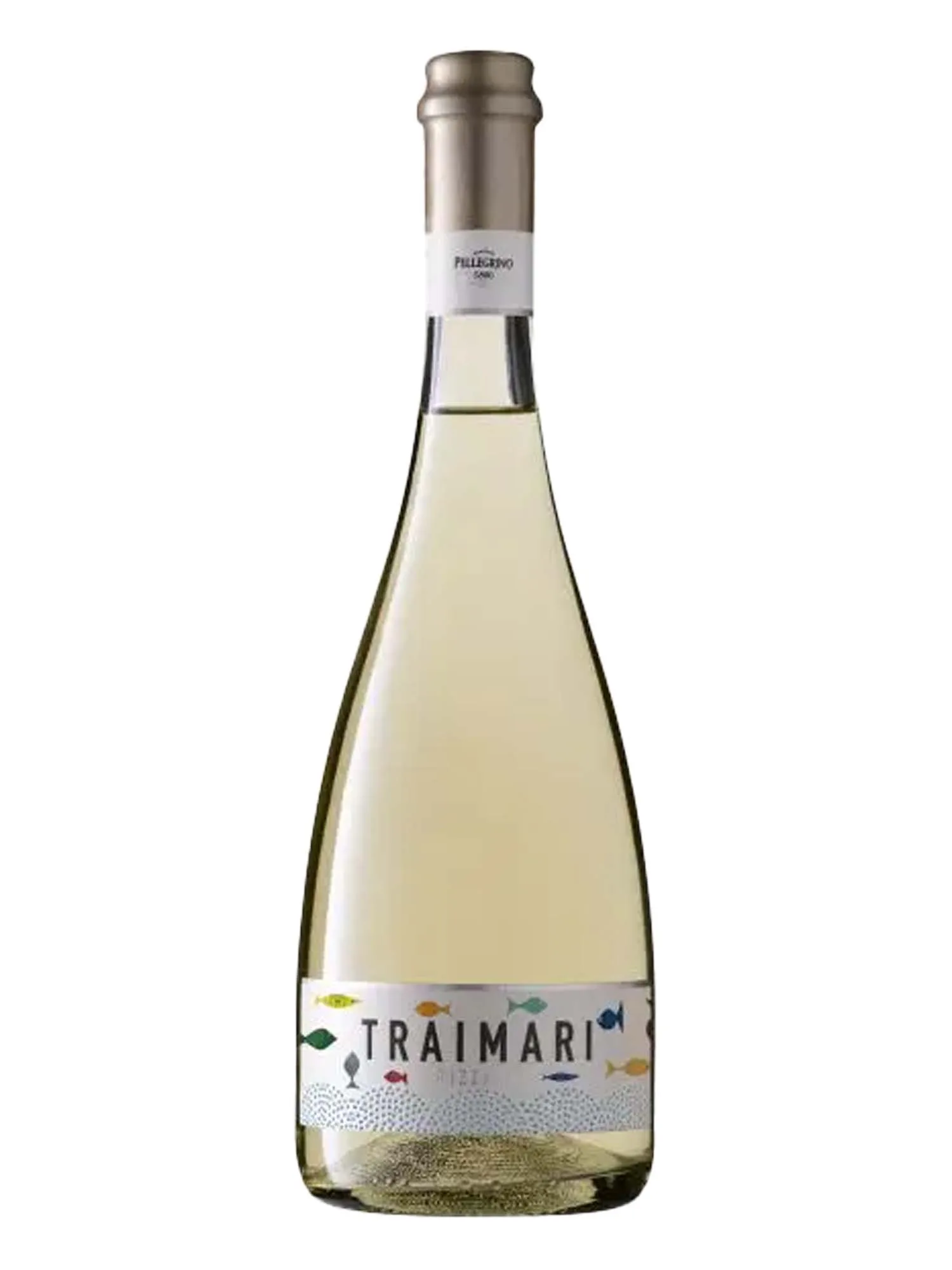 Bottiglia di Traimari Bianco Frizzante Cantine Pellegrino